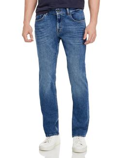 7 For All Mankind: Прямые джинсы  The Straight