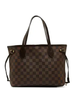 Louis Vuitton Pre-Owned: Коричневая сумка-шоппер 