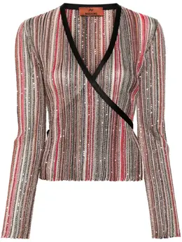 Missoni: Свитер в полоску 