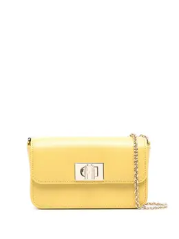 Furla: Жёлтая сумка  1927 Mini