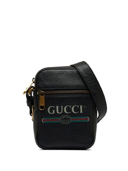 Gucci Pre-Owned: Сумка через плечо с принтом