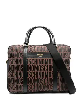 Moschino: Коричневая сумка 