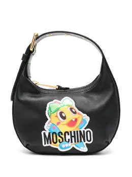 Moschino: Чёрная сумка-шоппер 