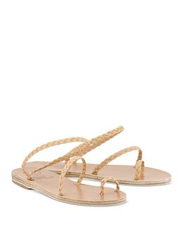 Ancient Greek Sandals: Бежевые сандалии Eleftheria