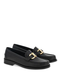 Ferragamo: Чёрные лоферы  Gancini