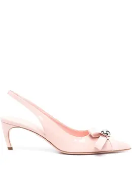 Ferragamo: Светлые туфли 