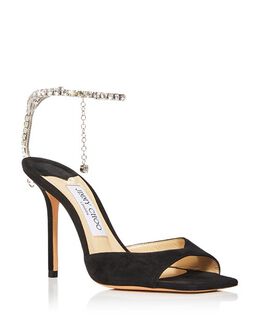 Jimmy Choo: Чёрные босоножки  Saeda