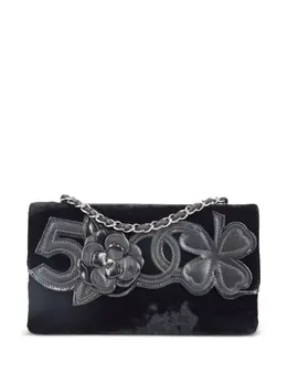 CHANEL Pre-Owned: Серебристая сумка 