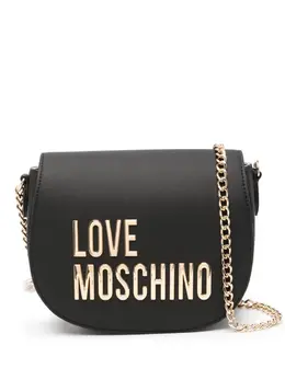 Love Moschino: Чёрная сумка через плечо 