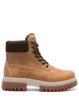 Timberland: Светлые ботинки