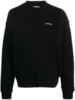 Off-White: Свитшот с принтом 