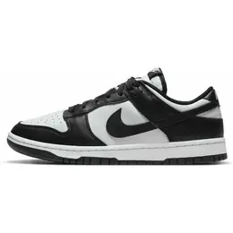 NIKE: Чёрные кроссовки Dunk Low Retro