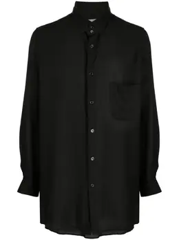 Yohji Yamamoto: Рубашка с воротником 