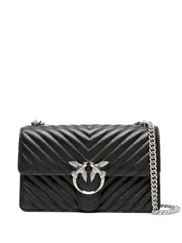 PINKO: Чёрная сумка  Love Bird