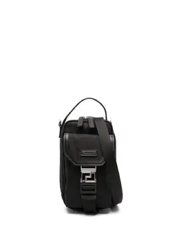 Versace: Чёрная сумка  Barocco