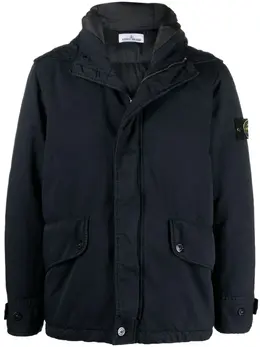 Stone Island: Голубая куртка  Compass