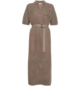 Brunello Cucinelli: Трикотажное платье 