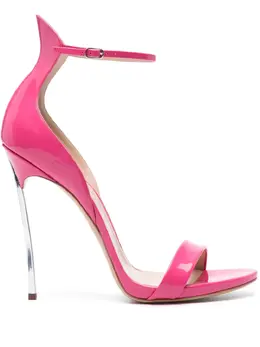 Casadei: Розовые сандалии  Blade