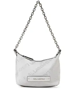 Karl Lagerfeld: Серебристая сумка  Essential