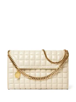 Stella McCartney: Бежевая сумка  Falabella