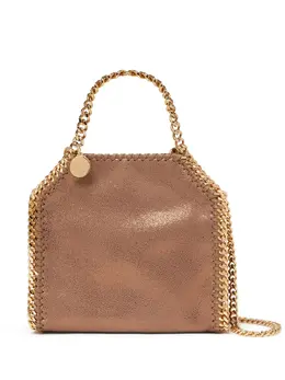 Stella McCartney: Коричневая сумка-шоппер Falabella