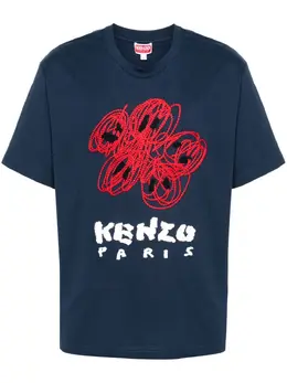 Kenzo: Хлопковая футболка 