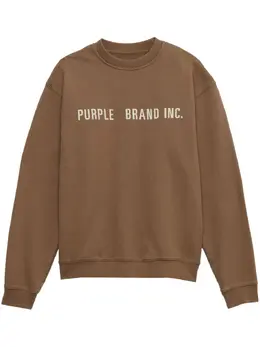 Purple Brand: Свитшот с принтом