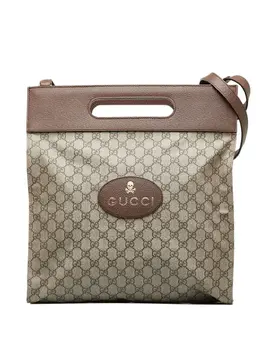 Gucci Pre-Owned: Коричневая сумка-шоппер