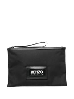 Kenzo: Чёрный клатч 