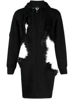 Comme des Garçons Homme Plus: Толстовка из искусственного меха 