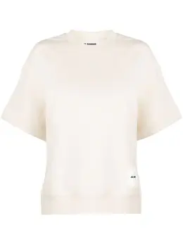 Jil Sander: Короткая футболка 
