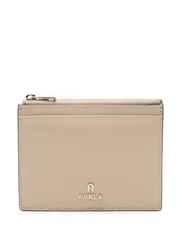 Furla: Бежевый картхолдер 