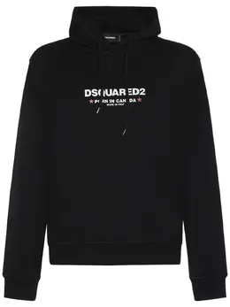 DSQUARED2: Хлопковая толстовка 