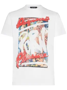 DSQUARED2: Хлопковая футболка 