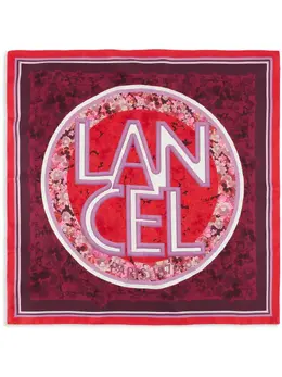 Lancel: Шарф с цветочным принтом 