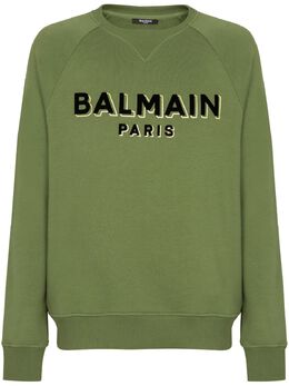 Balmain: Хлопковый свитшот 