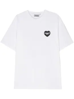 Carhartt WIP: Белая футболка 