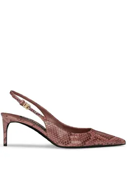 Dolce & Gabbana: Розовые туфли 