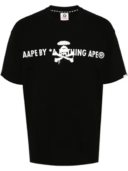AAPE BY *A BATHING APE®: Футболка с принтом 