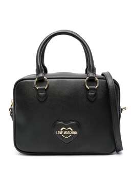 Love Moschino: Чёрная сумка-шоппер 