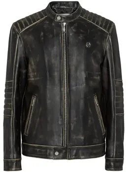 Philipp Plein: Кожаная куртка 