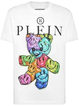Philipp Plein: Хлопковая футболка  Smile