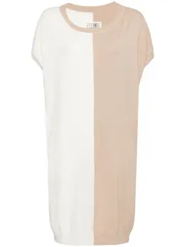 MM6 Maison Margiela: Трикотажное платье 