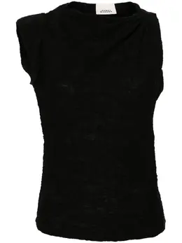 ISABEL MARANT: Чёрный топ 