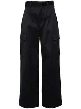 sacai: Голубые брюки 