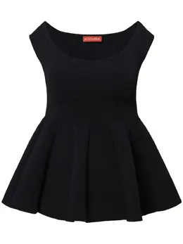 Altuzarra: Чёрный топ 