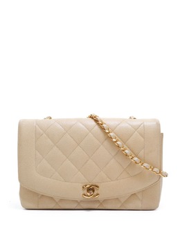 CHANEL Pre-Owned: Бежевая сумка 