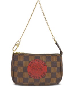 Louis Vuitton Pre-Owned: Коричневая сумка 