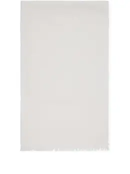 Brunello Cucinelli: Белый шарф 