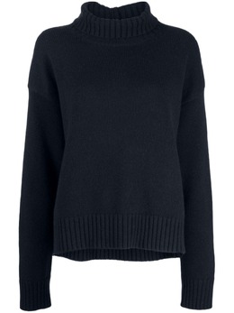 Jil Sander: Синий свитер 